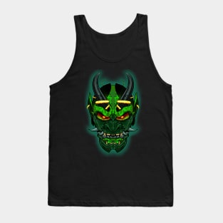 Green mask Oni Tank Top